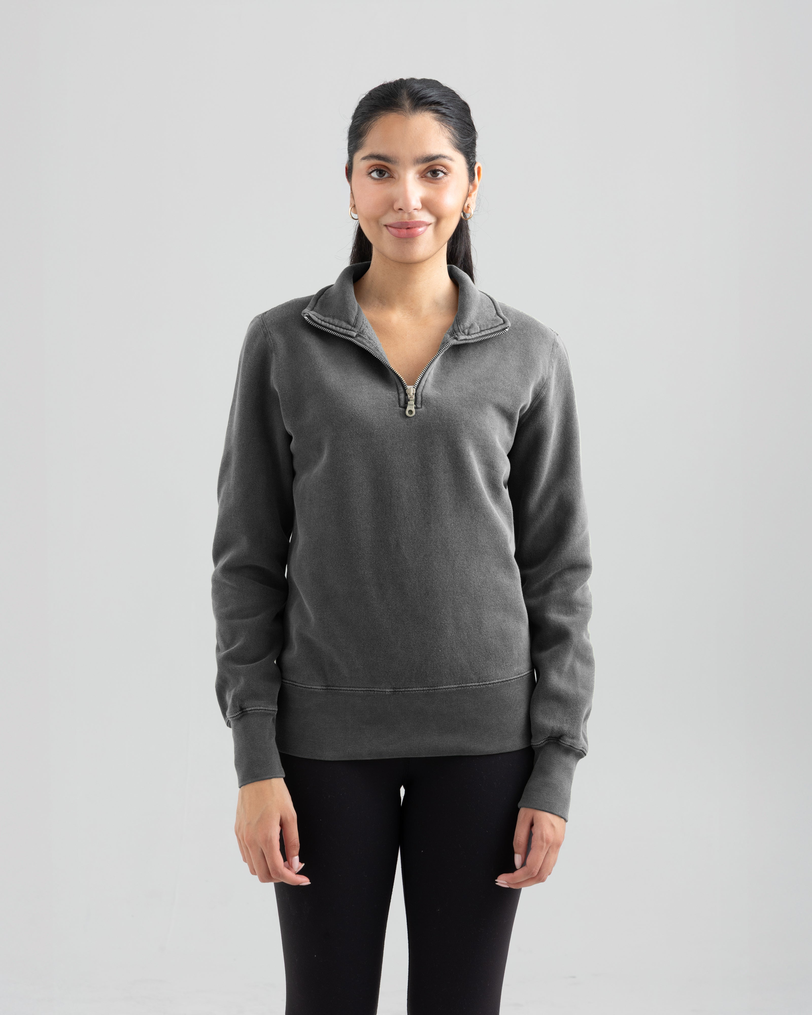 Tremblant Zip Mock - W1652