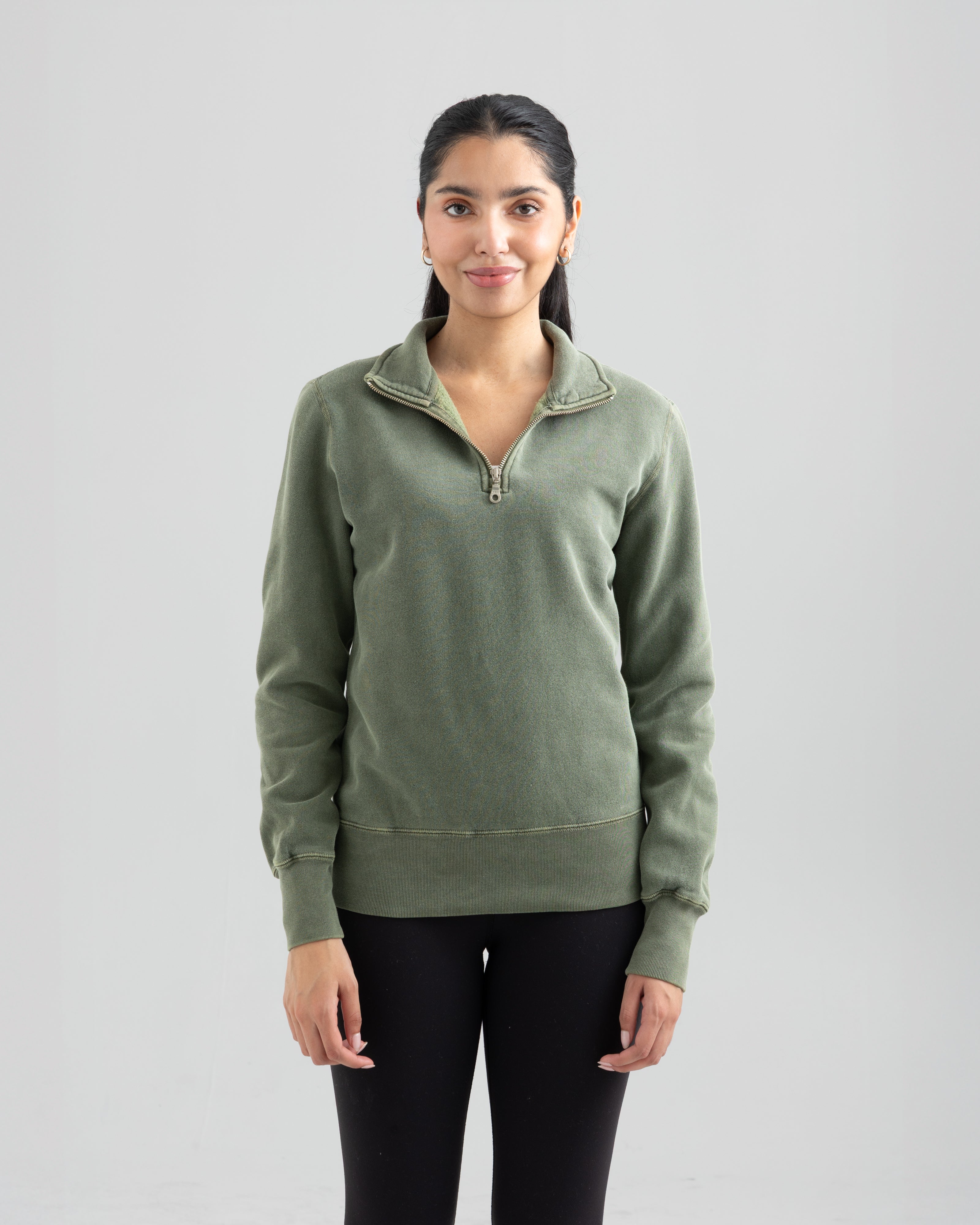 Tremblant Zip Mock - W1652