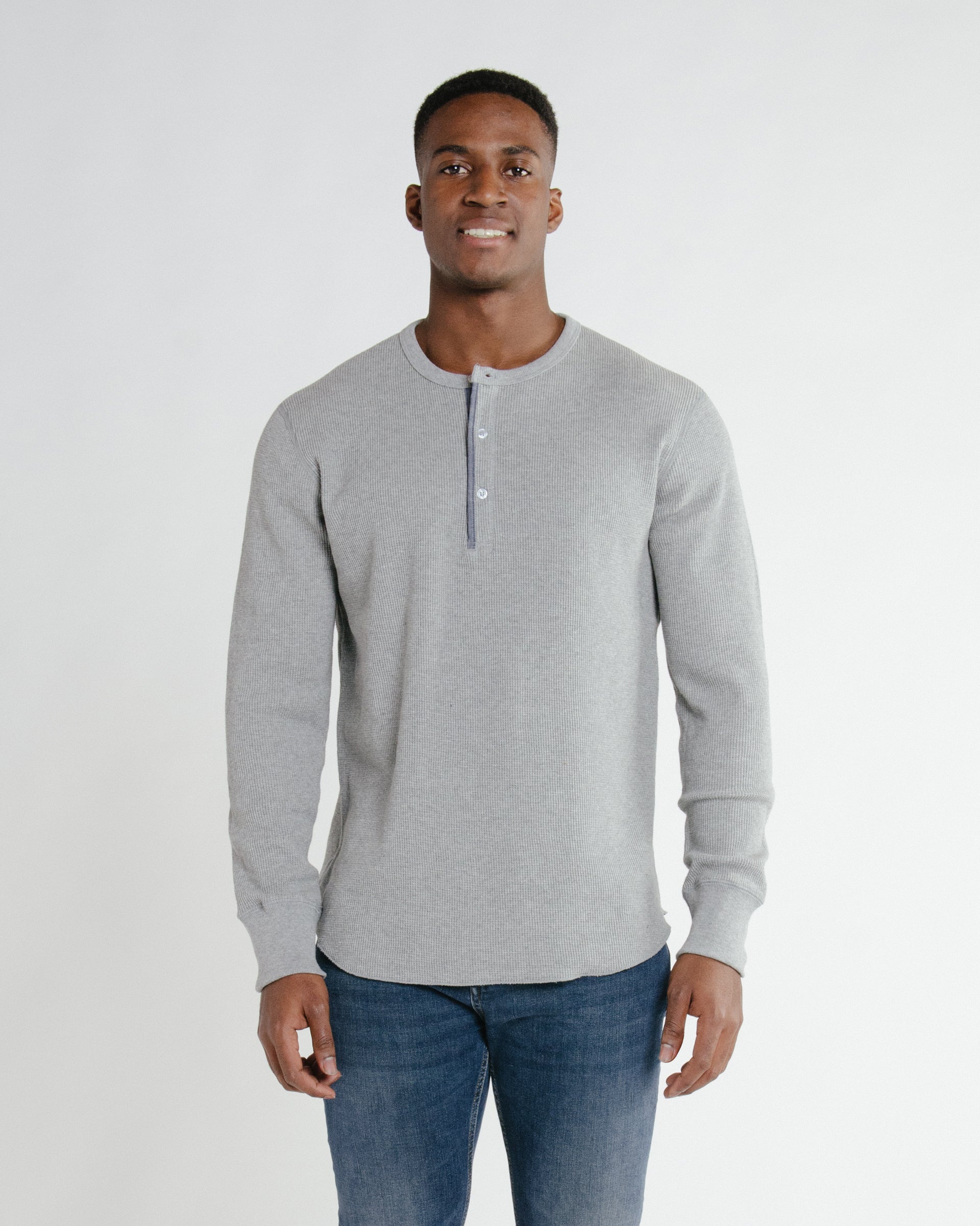 Model in W1510 (Harrison Henley), Grey Mix