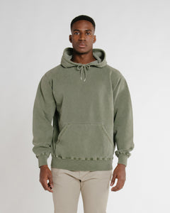 Model in W2003 (Deluxe Hoody), Olive Sand