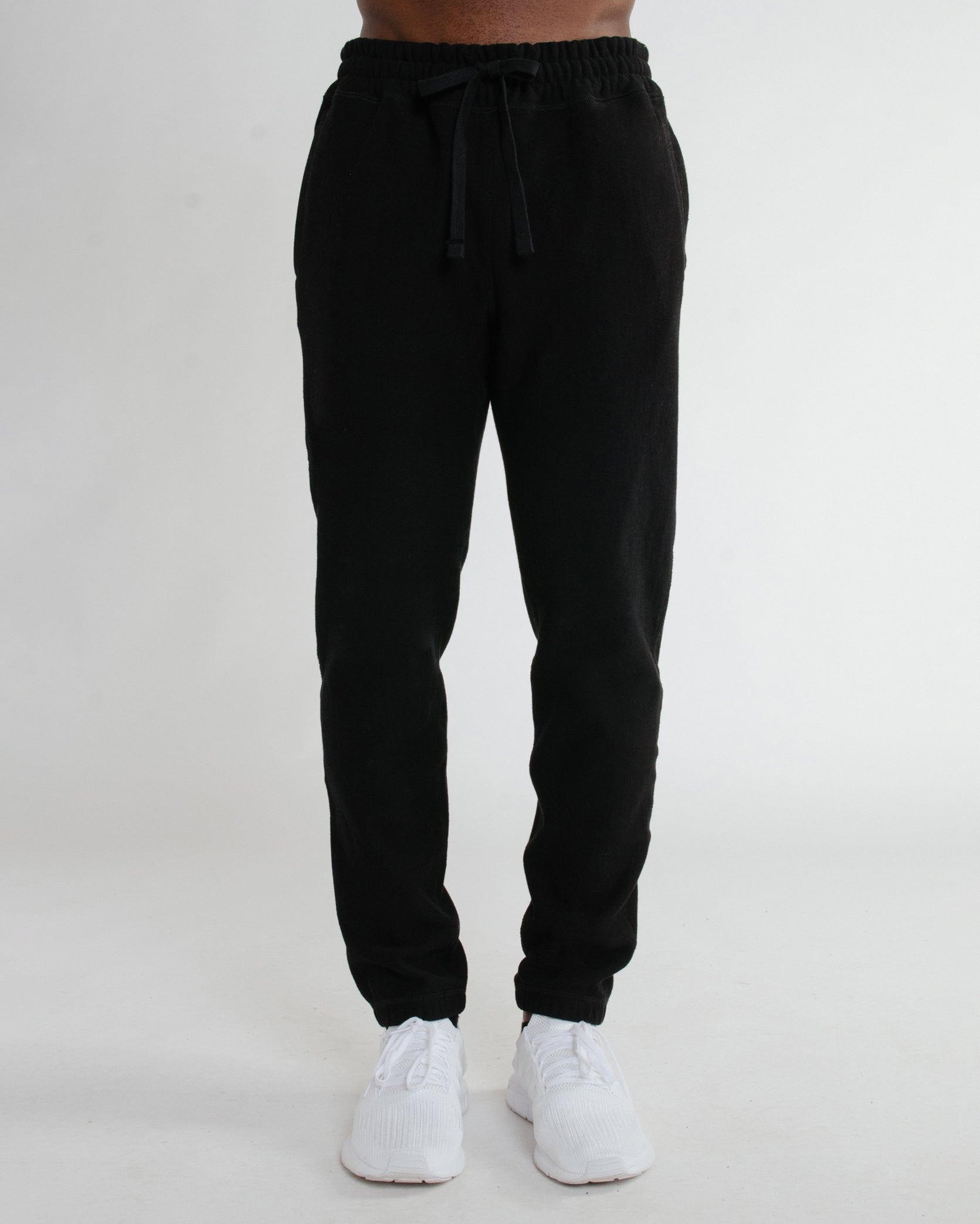 Mens Mackage black Upcycled Polyester Sweatpants