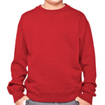 Load image into Gallery viewer, Model in WK023 (Finnegan Crewneck), Harvest Red
