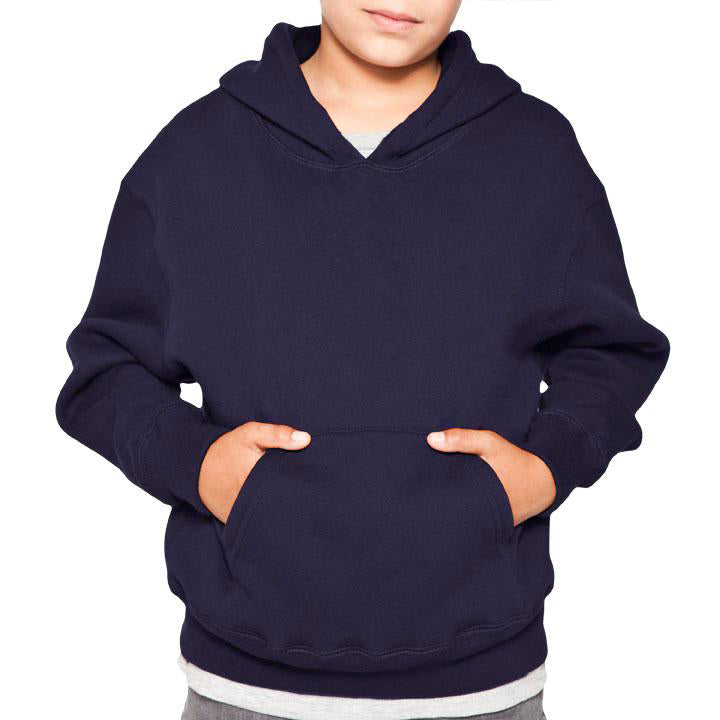 Model in WK029 (Zed Hoody), Midnight Navy